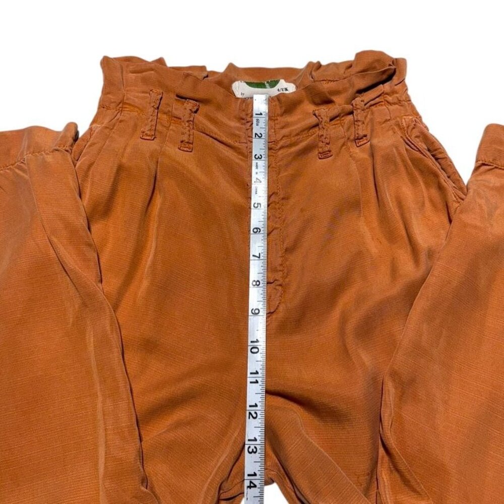 Anthropologie Pants Orange Size 4 - Picture 7 of 9
